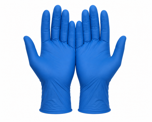GROWL BLUE 4MIL NITRILE CHEMO FENTANYL GLOVES INDUSTRIAL (MG-GR24F)