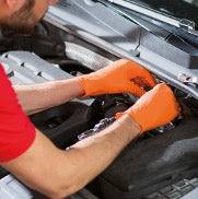 Diamond Orange Nitrile, 8 mil Diamond Textured Gloves (MG-D28O)