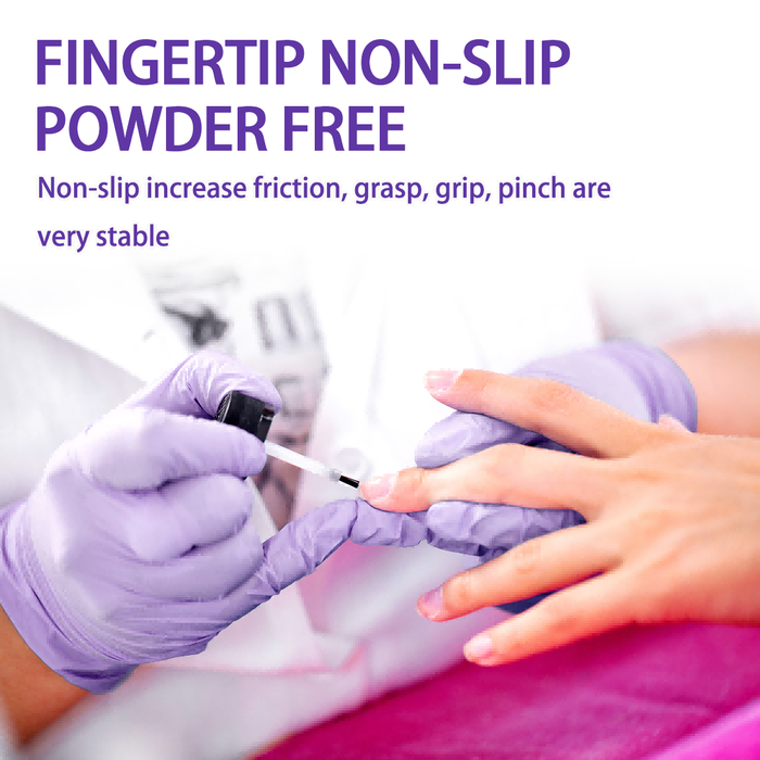 GP Craft 4 Mil Purple-Blue Nitrile Exam Gloves (MG-G23)