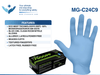 Showa 7500PF Blue Biodegradable Nitrile Gloves MG-C24C9