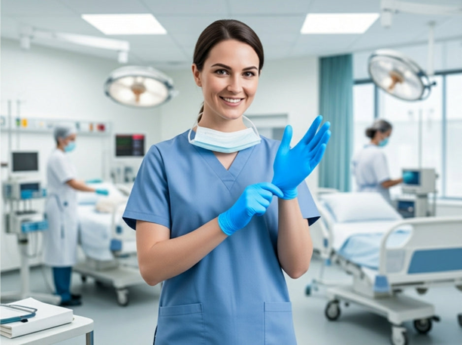 Vizocare Aurelia-Anthem-4.5 mil US Made Exam Nitrile Glove ( MG-SA24)