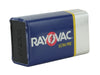 Rayovac Ultra Pro 9V Alkaline Batteries with Snap Connectors 12-Pack