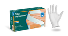Semperguard Vinyl Comfort Unisex Powder-Free Disposable Examination Gloves Transparent