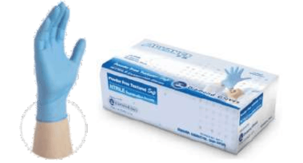 Nitrile Gloves - 4mil blue 100 / Box (NPP-MG-24)