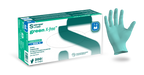 Sempermed Green X-free Nitrile Examination Gloves Powder-Free Textured Fingertips