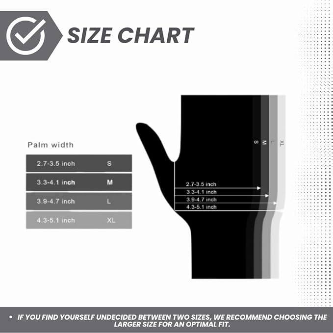 Shamrock 6 Mil Black Nitrile Exam Powder-Free Gloves, Case of 1000 pcs. (MG-S26B)