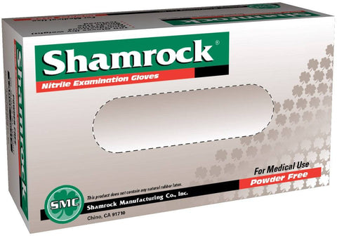 
  
	
    
	
    Shamrock 5 Mil Blue Nitrile Exam Gloves, Case of 1000 pcs. (MG-S25)