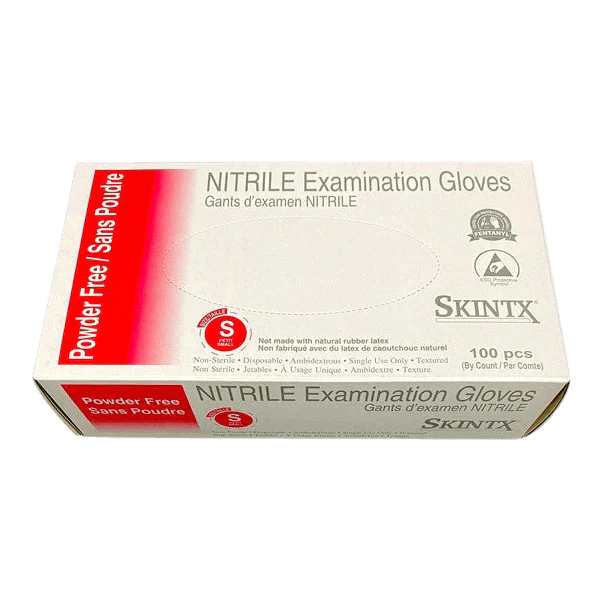 Skintx 5 Mil Blue Nitrile Examination Gloves (MG-GD25F)