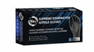 Sky Supreme 7 Mil Black Nitrile Exam Gloves (MG-SK27B)