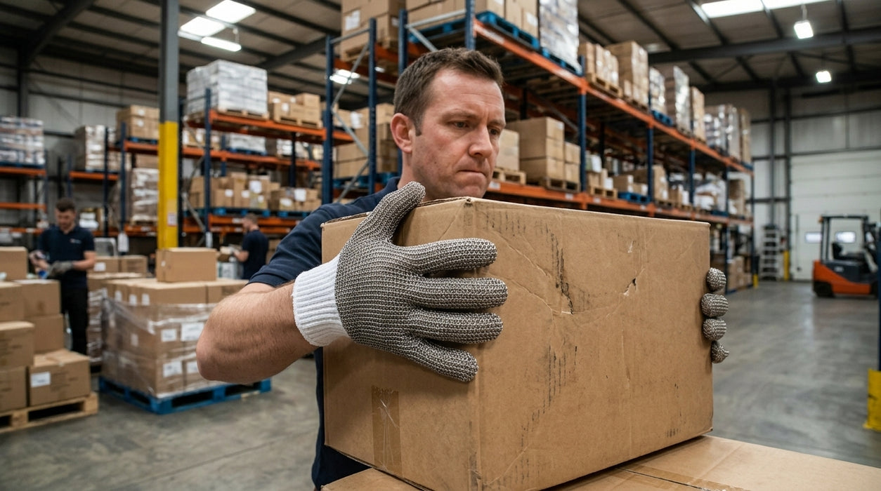 Tuff Gard Cotton/Polyester Knit Glove – Bleach White Men ( VZ-TG50-289V0)