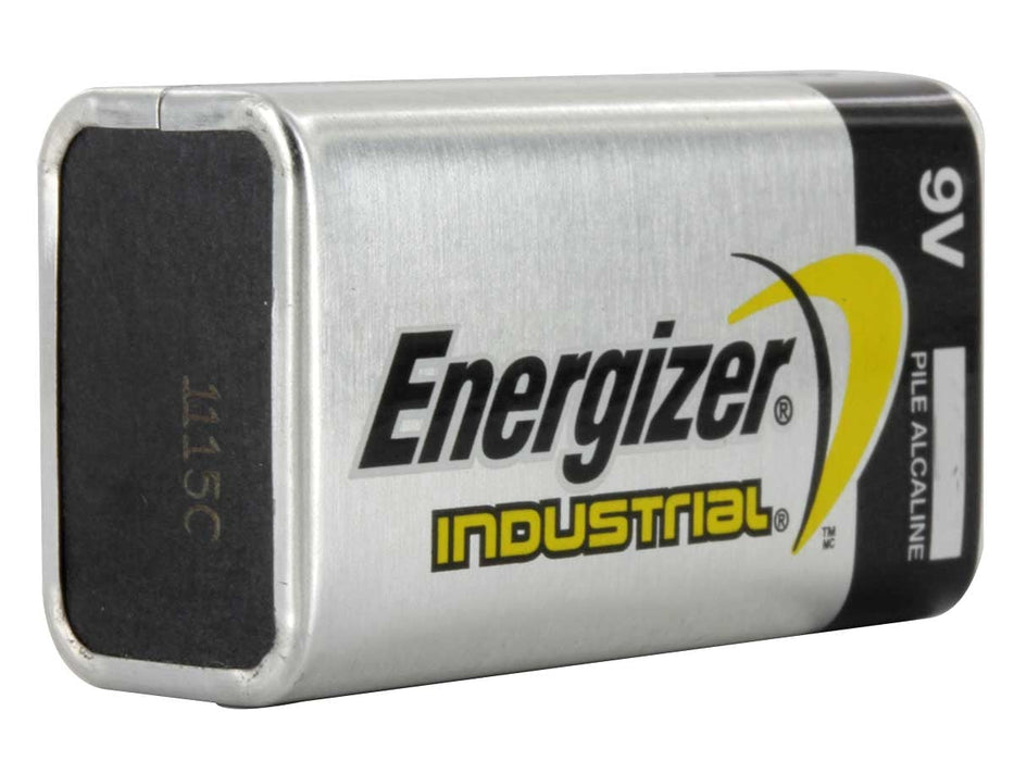 Energizer Industrial EN22 9V Alkaline Batteries 12 Pack