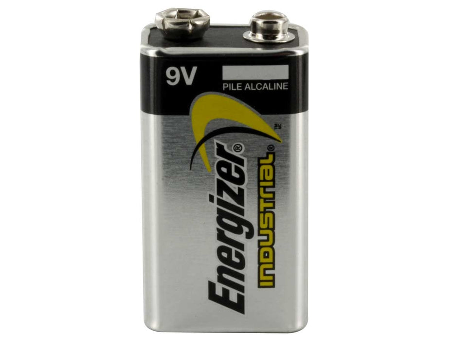 Energizer Industrial EN22 9V Alkaline Batteries 12 Pack