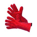 Major Gloves and Safety 31-4016 Red Cow Leather Welding Gloves Large