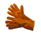 Brown Welding Leather Gloves with Reinforced Thumb 31-4013KV