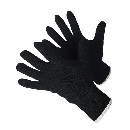 Major Gloves 600G String Knit Black 50-1600BK