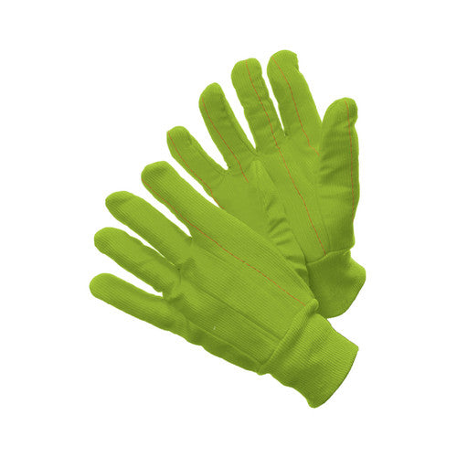 Major Neon Green Hot Mill 60-9920G Safety Gloves Large