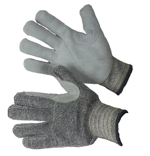 Major Gloves 13 Gauge Cut Resistant Leather Palm 30-5100