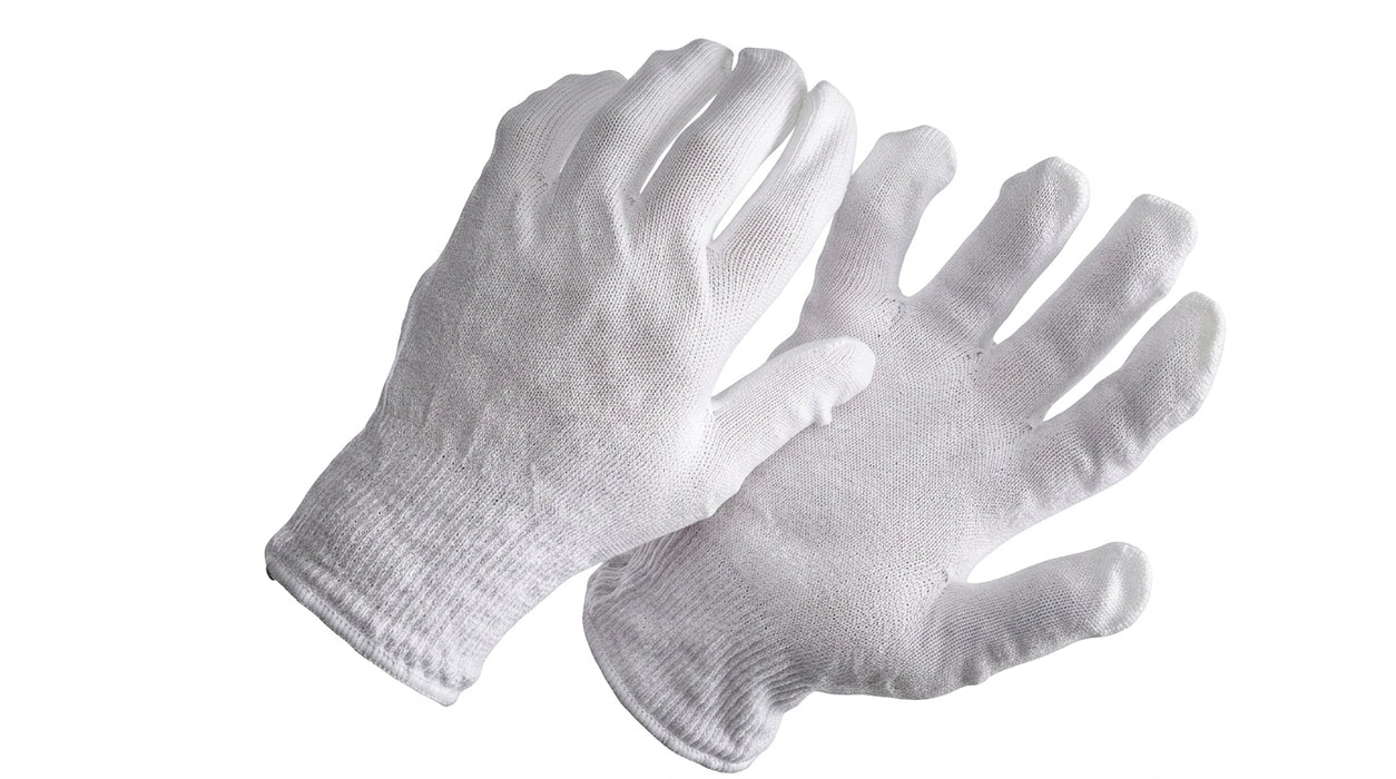 Tuff Gard Nylon Stretchable Glove – White (Men) (VZ-TG-66-641V3-L)