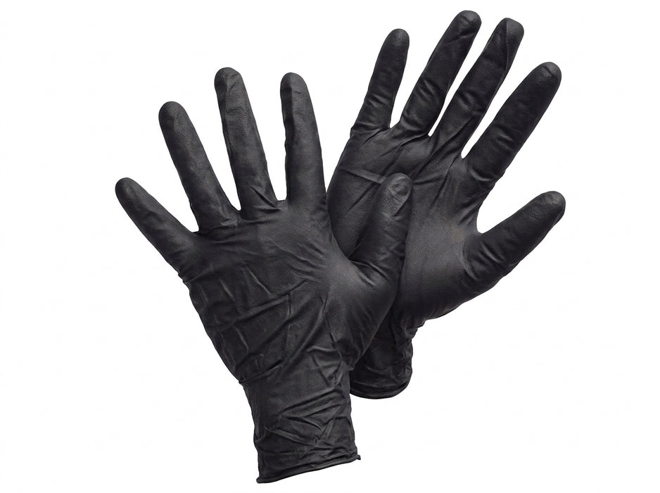 Tuff Gard Black Polyester Shell with Black PU Coating (VZ-TG-50-663V9PBK)