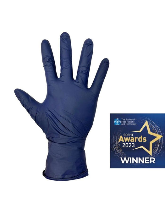 Detectamet Metal & X-Ray Detectable Nitrile Disposable Gloves 100-Pack