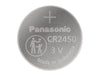 Panasonic CR2450 3V Lithium Coin Cell Battery 4 Pack