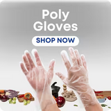 poly type gloves