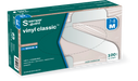 Semperguard Vinyl Classic Powdered Gloves Smooth Clear 100 Count