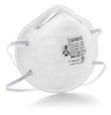 Particulate Respirator Mask 3M™ 8200 Industrial N95 Cup Elastic Strap 3m mask for coronavirus