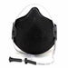 Particulate Respirator Mask Moldex® M2600N95 2600 Series Special Ops™ Industrial N95 Cup Elastic Strap Medium / Large Black