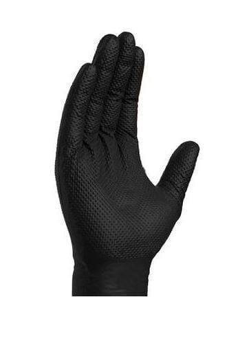 Ammex GWHD6PKBLK Blk Hd Nitr Gloves 6 Pack, 6 mils, 6-Pack Gloves Ammex 