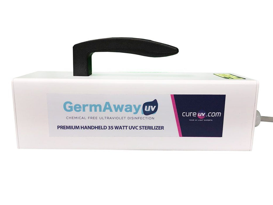 GermAwayUV Premier 35 Watt Handheld UVC Surface Sterilizer - uvc handheld sterilizer