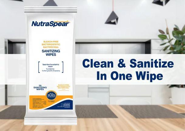 NutraSpear Sanitizing Wipes - Pack of 24 (49481) VizoCare 