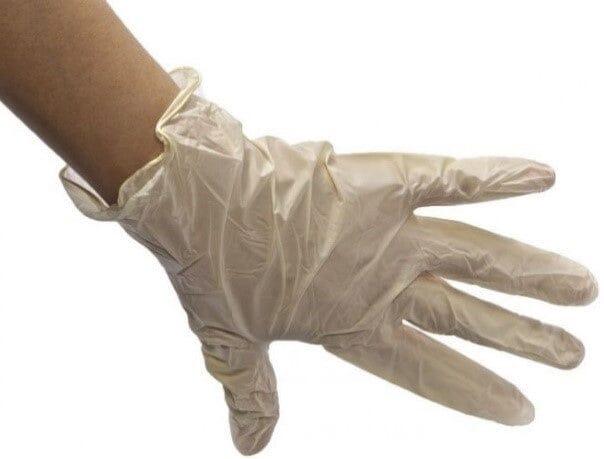 Diamond Advance Yellow Vinyl Industrial Gloves, Case of 1000 pcs. (MG-D4YS) Gloves Diamond 