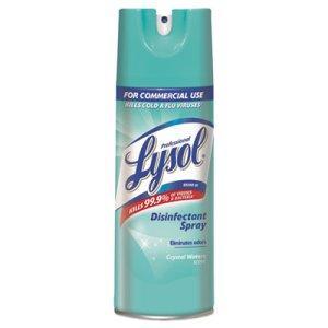 Lysol Disinfectant Spray Crystal Water Scent, 12 Aerosol Cans (REC 84044)