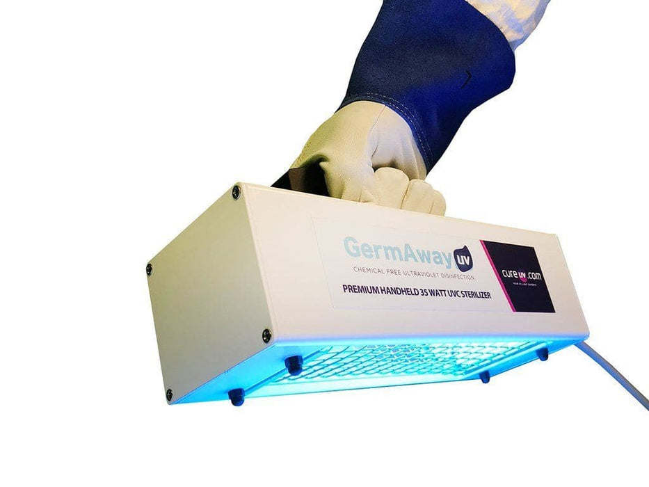GermAwayUV Premier 35 Watt Handheld UVC Surface Sterilizer - medical grade portable uv sanitizer
