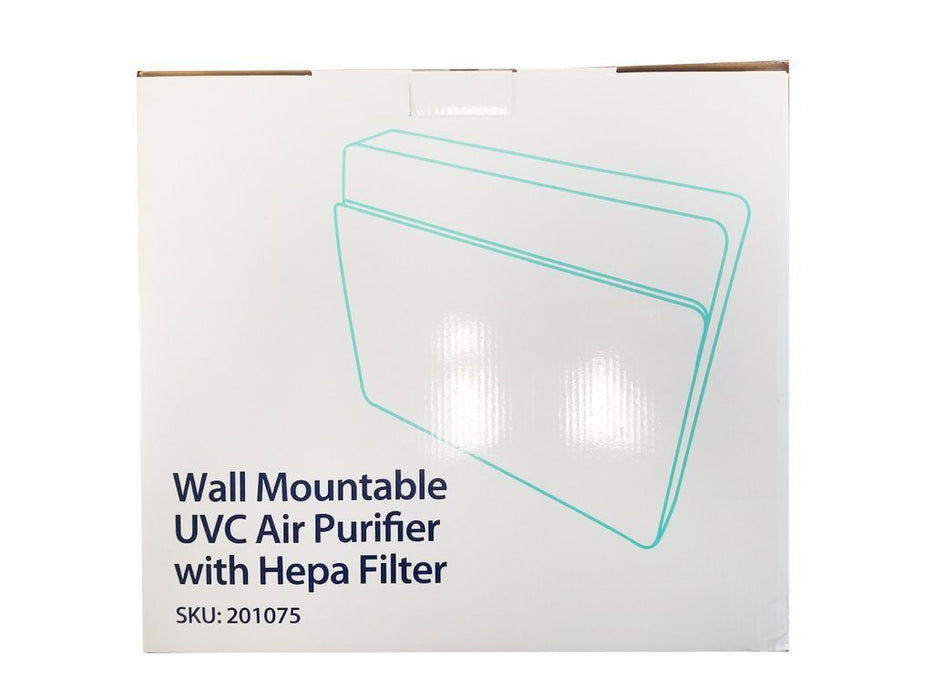 Wall Mountable UVC Air Purifier and HEPA Filter - GermAway UV -13