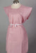 TIDI- CHOICE EXAM GOWNS- EXAM GOWN, TISSUE/POLY/TISSUE, FRONT OR BACK OPENING- 30" X 42" Tidi Mauve 