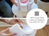 Crane - Small Air Purifier with 2.5 PPM filter capability - HEPA PROTECTION: The included HEPA Type (High Efficiency Particulate Arresting) filter removes 99.97% of airborne particles and germs such as mold, pollen, smoke, pet dander, dust mites, and other possible allergens