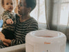 Crane - Small Air Purifier with 2.5 PPM filter capability -  large capacity air purifier works in rooms up to 300 sq ft. Perfect for effective air purification in any living space such as bedrooms, living rooms, or public areas like classrooms and offices.