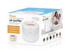 Crane - Small Air Purifier with 2.5 PPM filter capability - COMPACT DESIGN: This powerful air purifier’s design is sleek and modern, but fits well with any room’s décor. The unit is only 9.25” x 9.25” in depth and width, and 7.5” in height, making it a perfect compact option for even the smallest of spaces