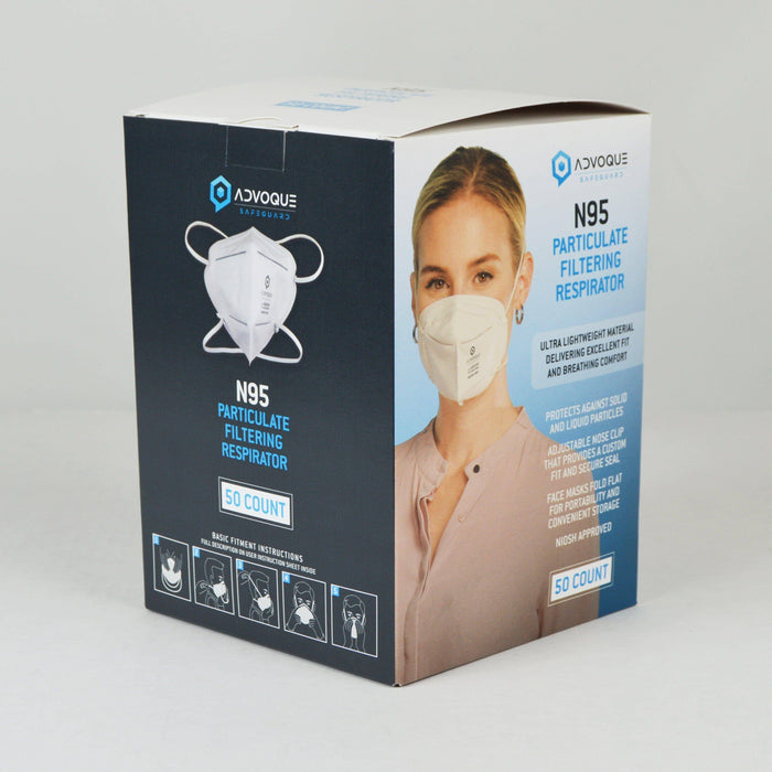 Advoque N95 particulate filtering respirator Face Masks Advoque Safeguard 