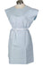 TIDI- CHOICE EXAM GOWNS- PEDIATRIC GOWN, TISSUE/POLY/TISSUE, FRONT OR BACK OPENING- 21" X 36" Tidi Blue 