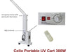 Cello Lighting Industrial Portable 300W Surface & Air Sanitation Cart, UVCART300 Air Purifier FSGUV 