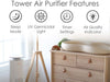 Crane EE-5068 Purifier HEPA Filter.  It also filters out common household odors that can cause sinus irritation