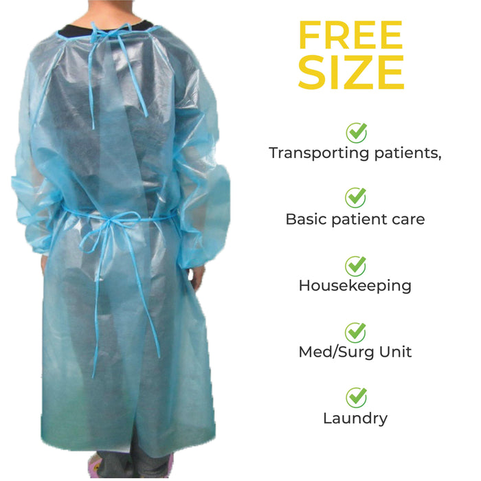 Disposable Isolation Gown, Level 1  -3