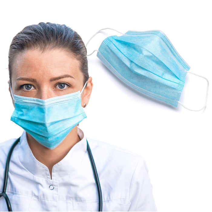 Disposable astm level 2 mask, 3-Ply -4