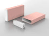 Portable UV Light Sanitizer Box, pink -2