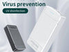 Portable UV Light Box Money Phone Mask Underwear Fast Sterilization UVC Disinfection Light Box Support Wireless Charging UV Sanitizer Box UV Equipment Toking 