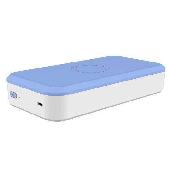 Portable UV Light Box 800ml Money Phone Mask Underwear Fast Sterilization UVC Disinfection Light Box Wireless Charging Mobile Phoneuv Sanitizer Box UV Equipment Toking 