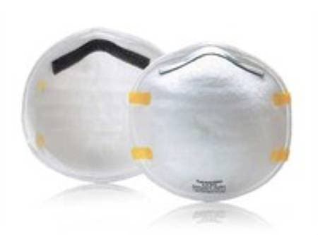 Particulate Respirator / Surgical Mask Gerson® Medical N95 Cup Elastic Strap  gerson mask n95